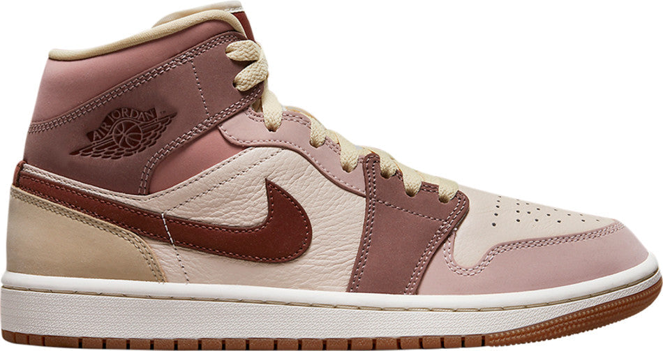 Wmns Air Jordan 1 Mid SE  Dark Pony Smoky Mauve  DO7440-821