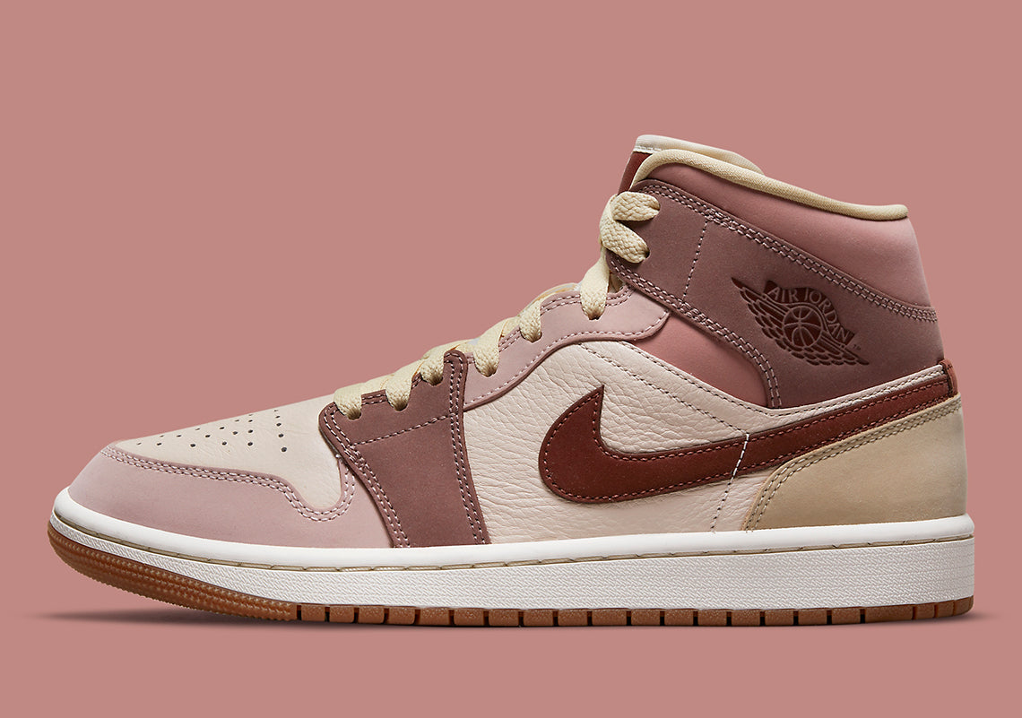 Wmns Air Jordan 1 Mid SE  Dark Pony Smoky Mauve  DO7440-821