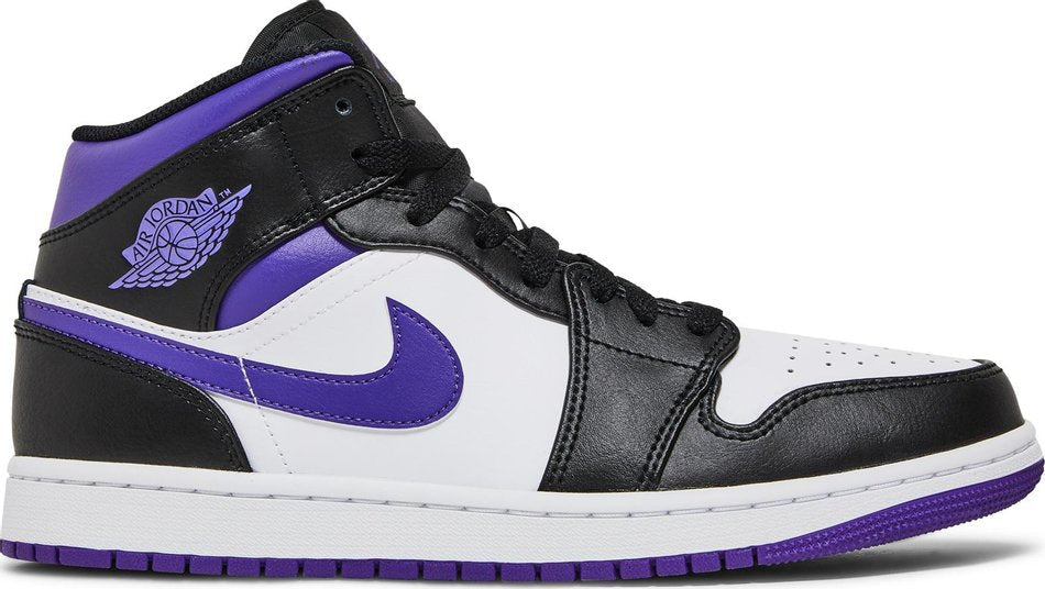 Air Jordan 1 Mid  Court Purple  554724-095