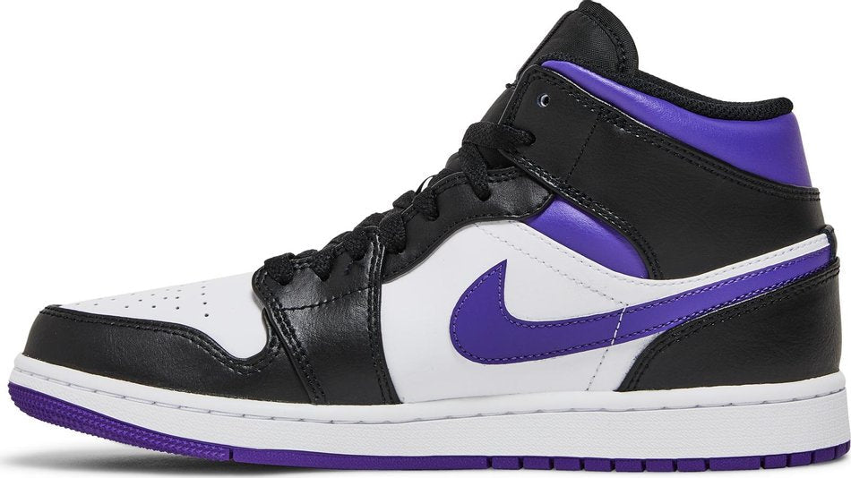 Air Jordan 1 Mid  Court Purple  554724-095