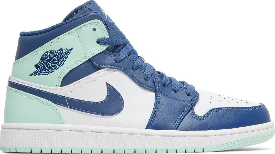 Air Jordan 1 Mid  Blue Mint  554724-413