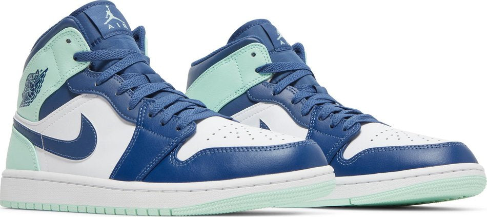 Air Jordan 1 Mid  Blue Mint  554724-413