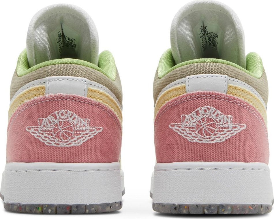 Air Jordan 1 Low SE GS  Pastel Grind  DJ0341-100