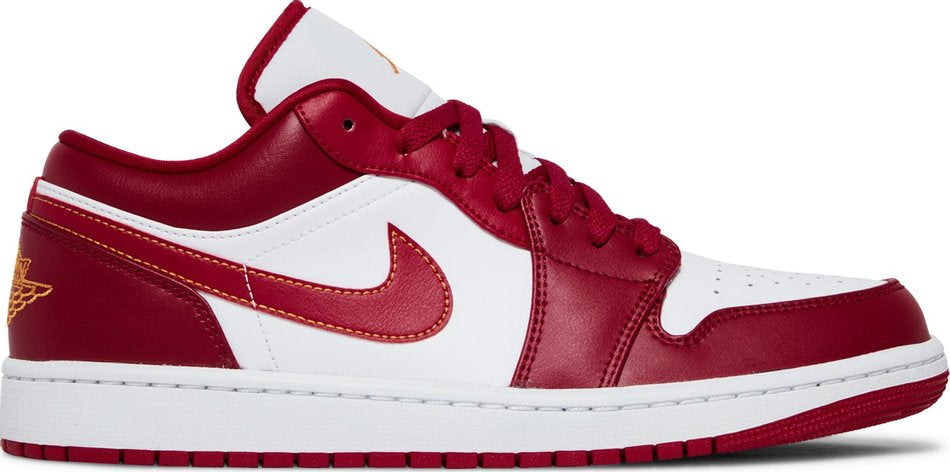 Air Jordan 1 Low  Cardinal Red  553558-607