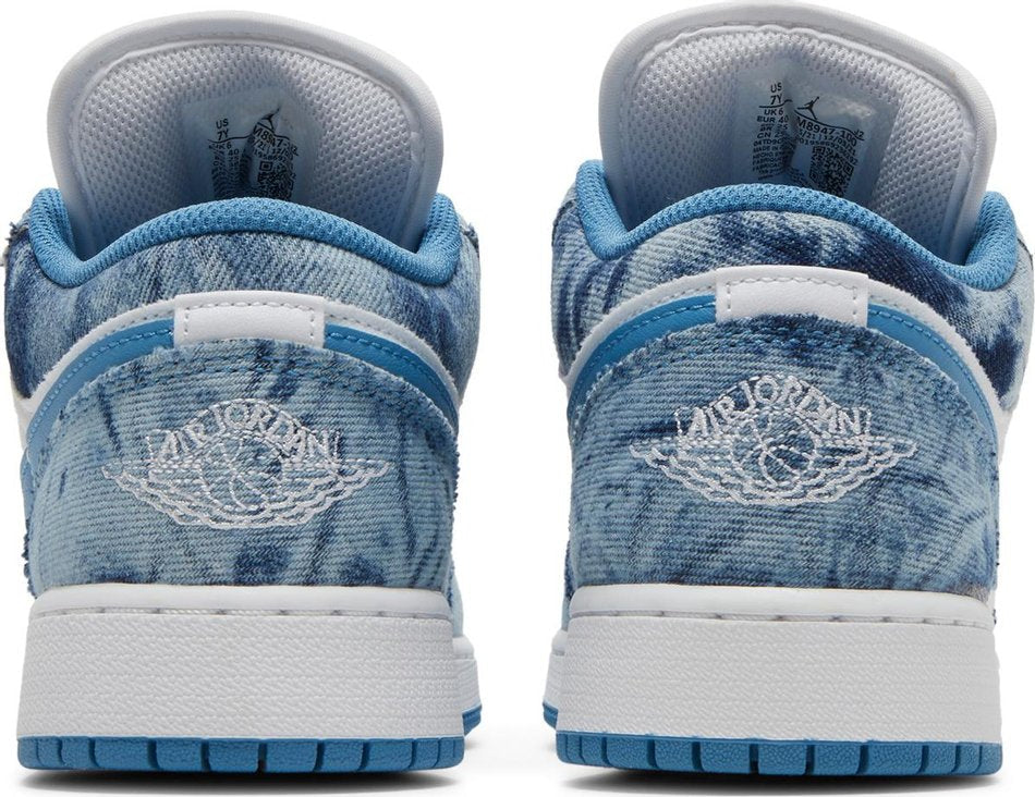 Air Jordan 1 Low GS  Washed Denim  DM8947-100