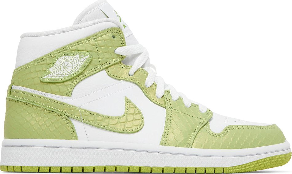 Wmns Air Jordan 1 Mid SE  Green Python  DV2959-113