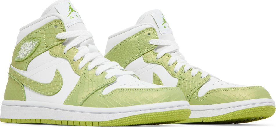 Wmns Air Jordan 1 Mid SE  Green Python  DV2959-113