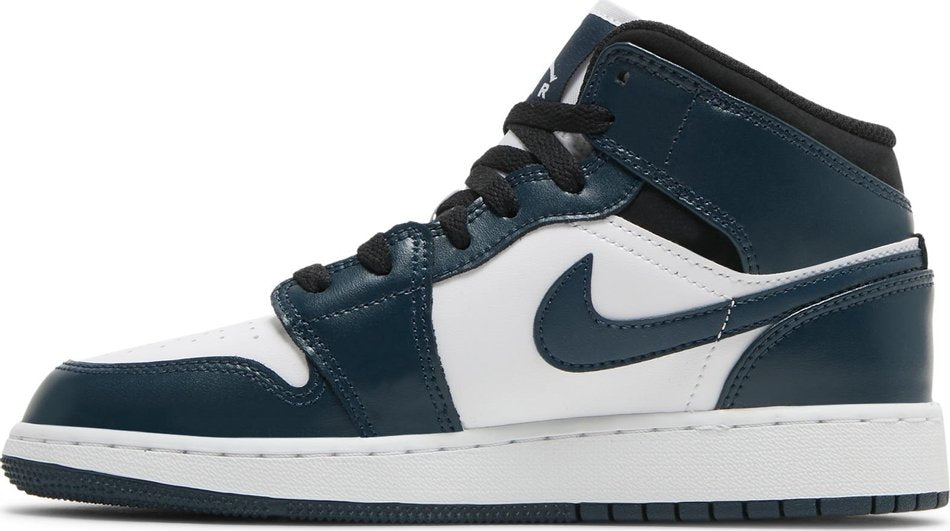 Air Jordan 1 Mid GS  Armory Navy  554725-411