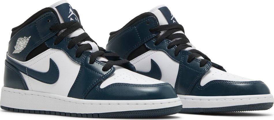 Air Jordan 1 Mid GS  Armory Navy  554725-411