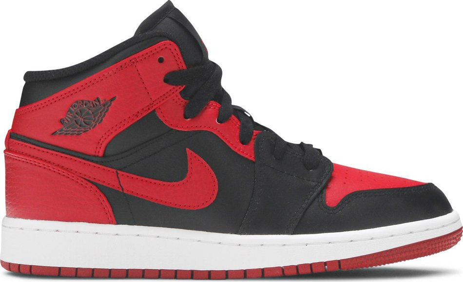 Air Jordan 1 Mid GS  Banned  554725-074