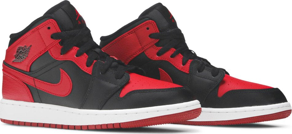 Air Jordan 1 Mid GS  Banned  554725-074