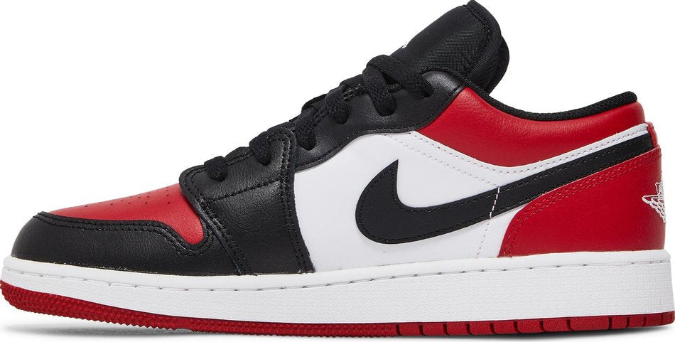 Air Jordan 1 Low GS  Bred Toe  553560-612