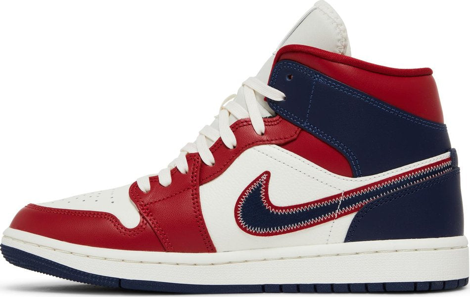 Wmns Air Jordan 1 Mid SE  USA  2022 DQ7648-600