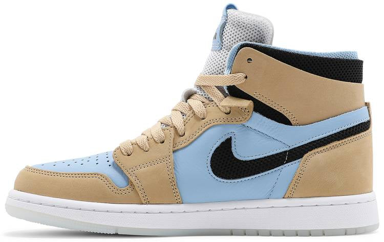 Wmns Air Jordan 1 High Zoom Comfort High  Psychic Blue Sesame  CT0979-400