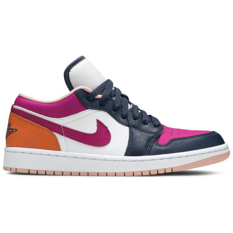 Wmns Air Jordan 1 Low SE  Mismatched-Purple Magenta  DJ4342-400